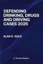Defending drinking, drugs and driving cases